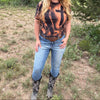 On Fire For Jesus, Handmade Limited Edition Women's  T