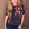 On Fire For Jesus, Handmade Limited Edition Women's  T