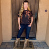 On Fire For Jesus, Handmade Limited Edition Women's  T