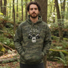Follow the WORD, Not the Herd Men's Premium Camo Hoodie