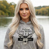 Women's Follow the Word, Not the Herd Deadwood Camo Hoodie