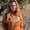 Follow the Word, Not the Herd, Unisex Christian Deer Hoodie