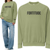 FORTITUDE Premium Embroidery Vintage Wash Pullover