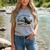 Women's Black Lab, Good Ol Dogs & God, Will Never Let You Down T
