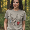 The Great Outdoors Women's T, Olive, Stone or Sand