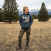 High Country Elk Hoodie, Vintage Navy, Men's