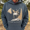 High Country Elk Hoodie, Vintage Navy, Men's