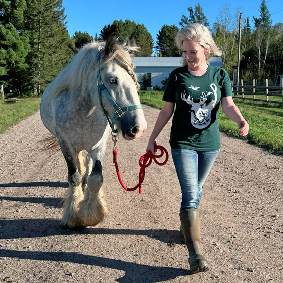 Hooked on the Outdoors Women's T