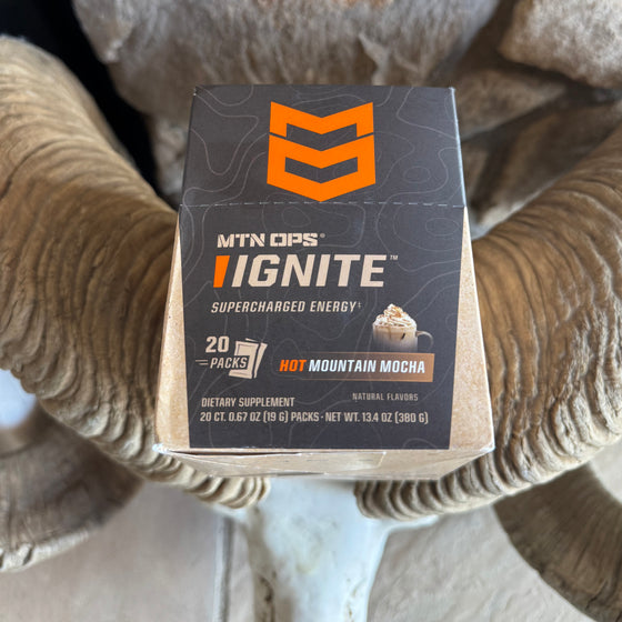 Hot IGNITE Mountain Mocha MTN OPS Energy & Focus, 20 Trail Packs