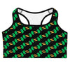 Mallard Duck Print Non Toxic UPF 50 Sports Bra