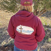 Jesus, Dogs, Coffee, Fishing: Unisex Premium Christian Zip Up Hoodie
