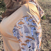 Women's UPF 50 Foraging Hoodie, Mushroom Pattern