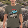 Offroad Classic Men's T Shirt, Army, Asphalt or Grey