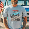 Offroad Classic Men's T Shirt, Army, Asphalt or Grey