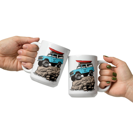 Coffee Mug, Large 15oz, Offroad Classics Logo