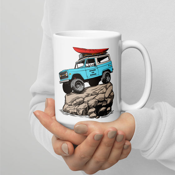 Coffee Mug, Large 15oz, Offroad Classics Logo