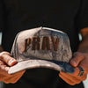 Pre-Order: PRAY Camo Puff Embroidered Hat, Unisex