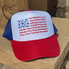 FREE Shipping, SALE 10% OFF, Gun Flag 2A Patriotic Foam Trucker Hat