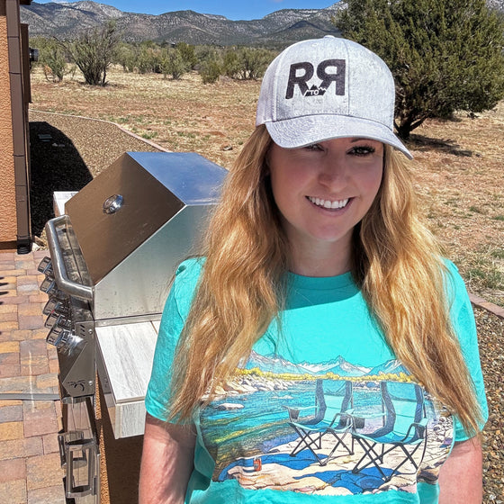 Relax Riverside: Women's T, Turquoise