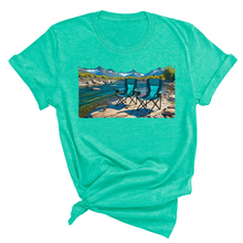  Relax Riverside: Women's Turquoise T-Shirt