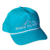 River to Ridge Turquoise Women's Rope Hat
