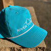 River to Ridge Turquoise Women's Rope Hat