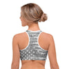 Silver Flag USA UPF 50 Sports Bra