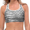 Silver Flag USA UPF 50 Sports Bra