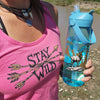 Stay Wild Archery Racerback Women's Tank, Turquoise, Coral or Grey