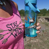 High Country Elk Logo BPA Free, Flip Straw, Shatter Proof Water Bottle