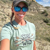 Women's Stay Wild Archery Logo T Shirt