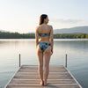 FREE Shipping, Bandeau Turkey Feather Bikini UPF 50