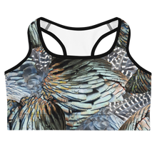  Sports Bra, Turkey Feather, UPF 50