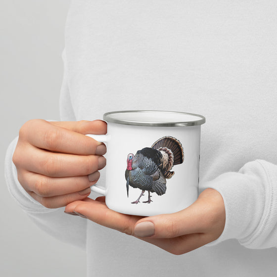 Enamel Camping Mug, Turkey Logo