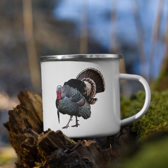 Enamel Camping Mug, Turkey Logo
