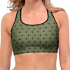 Turkey Tracks UPF 50 Sports Bra