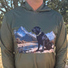 Men's Black Lab UPF 50 Lightweight Sports Hoodie Unisex