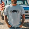 Limited Edition: Warthog Archery T-Shirt, Unisex: Clay, Saffron or Grey