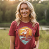 Women's Waterfowl Hunting T, Eyes to the Sky