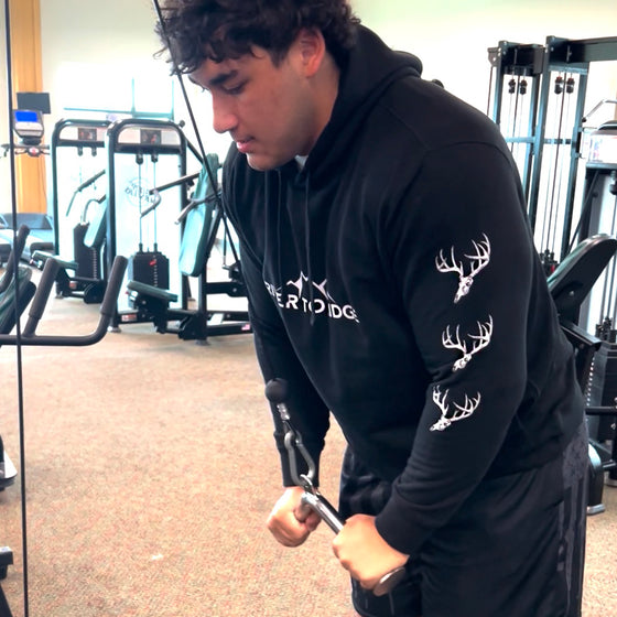 Men’s River to Ridge Whitetail Deer Hoodie, Hidden Side Pockets