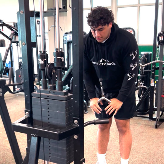 Men’s River to Ridge Whitetail Deer Hoodie, Hidden Side Pockets