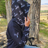 Whitetail Skull Zip Up Hoodie, Unisex