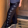 Whitetail Skull Women's Wide-Leg Lounge Pants XS-4XL