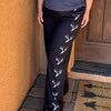 Whitetail Skull Women's Wide-Leg Lounge Pants XS-4XL