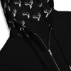 Whitetail Skull Zip Up Hoodie, Unisex