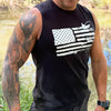 Men's Sportsman's Flag Cotton Sleeveless Muscle Tank