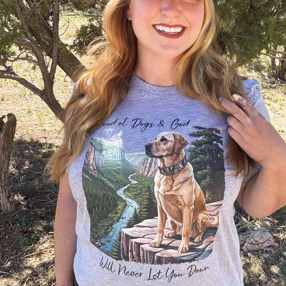 Yellow Lab, Good ol Dogs & God, Unisex