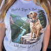 Yellow Lab, Good ol Dogs & God, Will Never Let You Down, Unisex T