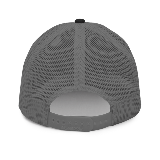 Black & Grey River to Ridge Snapback Trucker Hat