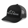 Black & Grey River to Ridge Meshback Hat